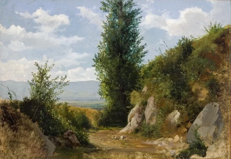 Paesaggio, 1855 - Galleria d’Arte Moderna Ricci Oddi, Piacenza